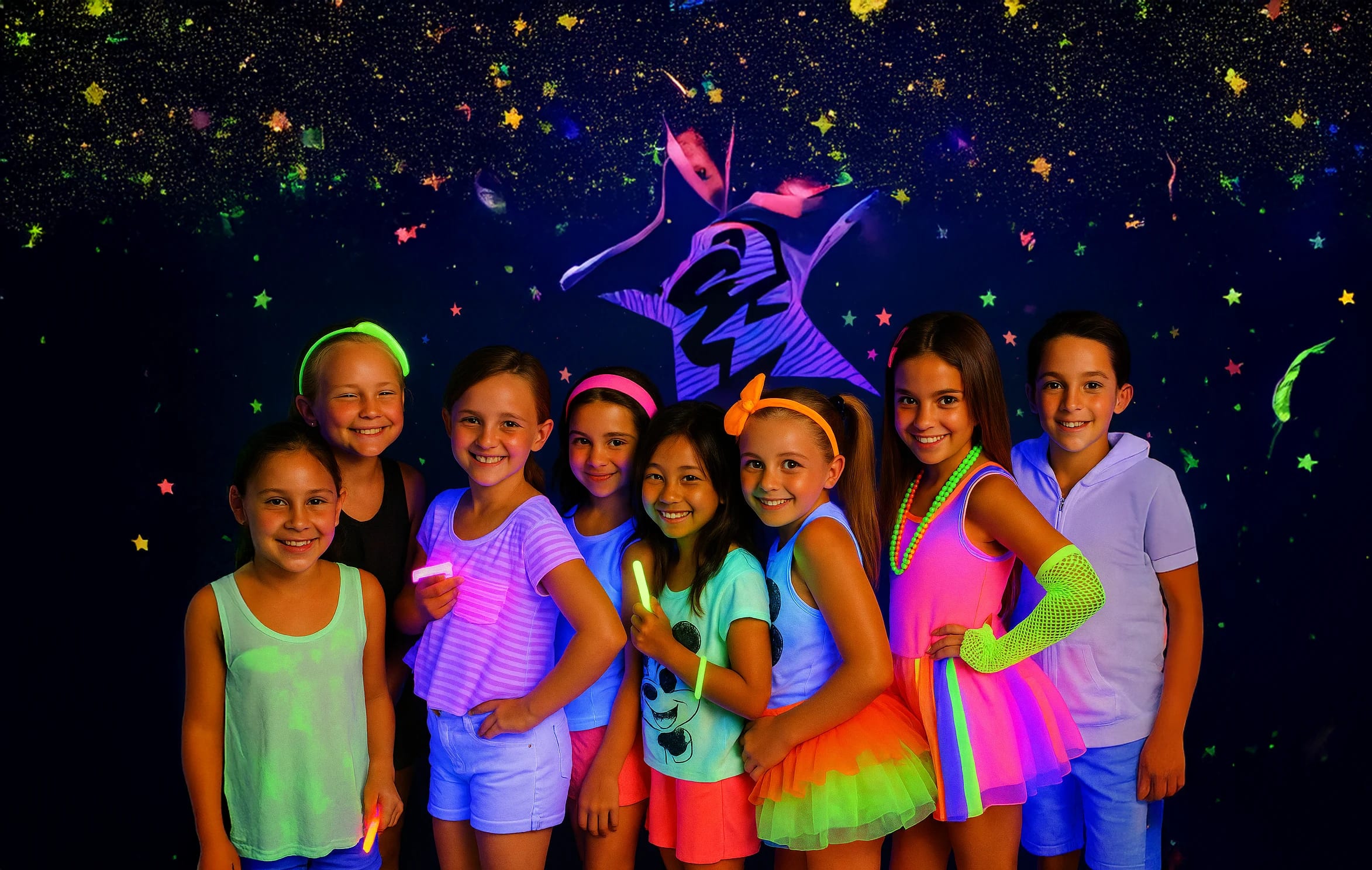 Neon Glow Party Package